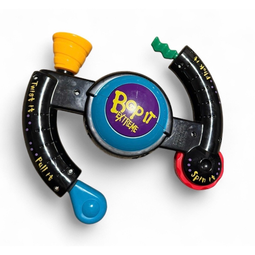 Vintage 1998 Hasbro Bop It Extreme Electronic Handheld Game Tested Works